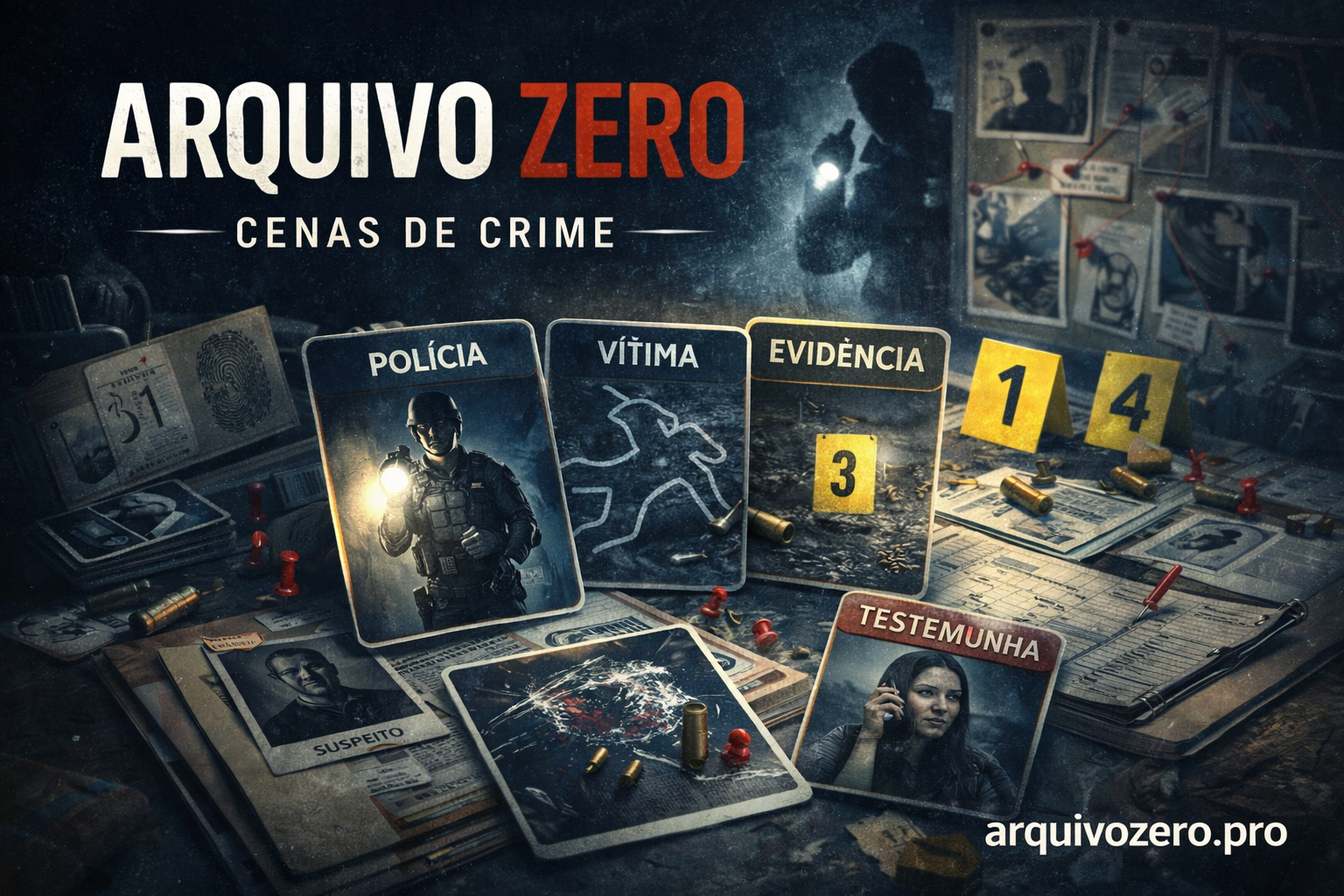 Arquivo Zero — Cenas de Crime